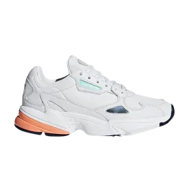 Adidas Wmns Falcon 'White Orange' sneakers, white