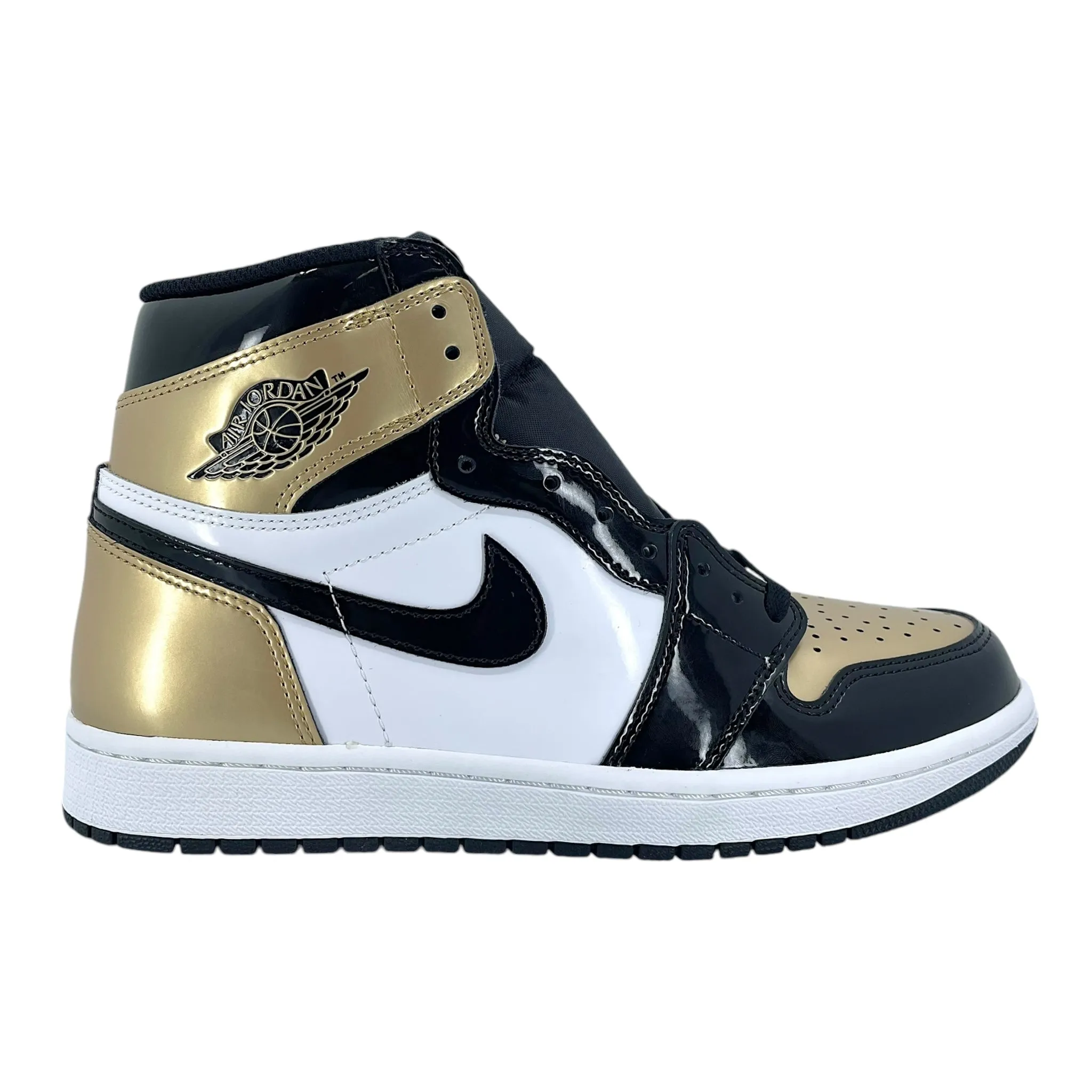 Air Jordan 1 Retro High NRG Patent Gold Toe