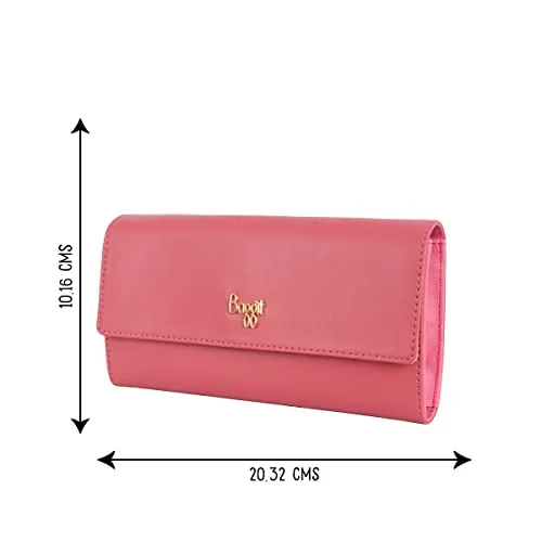 Baggit Women's Harmonium Wallet - Extra Large (Pink)