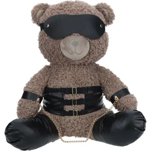 Bear Bondage Blindfold Fuzzy Plushie