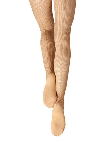 Capezio 3400 Adult Professional Fishnet Tights with Seams