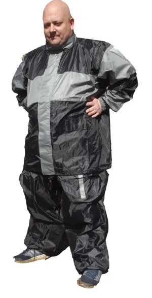 CD D C Mens 2 Piece Biker Motorcycle Rain Suit Gear 3 Colors S to 4XL