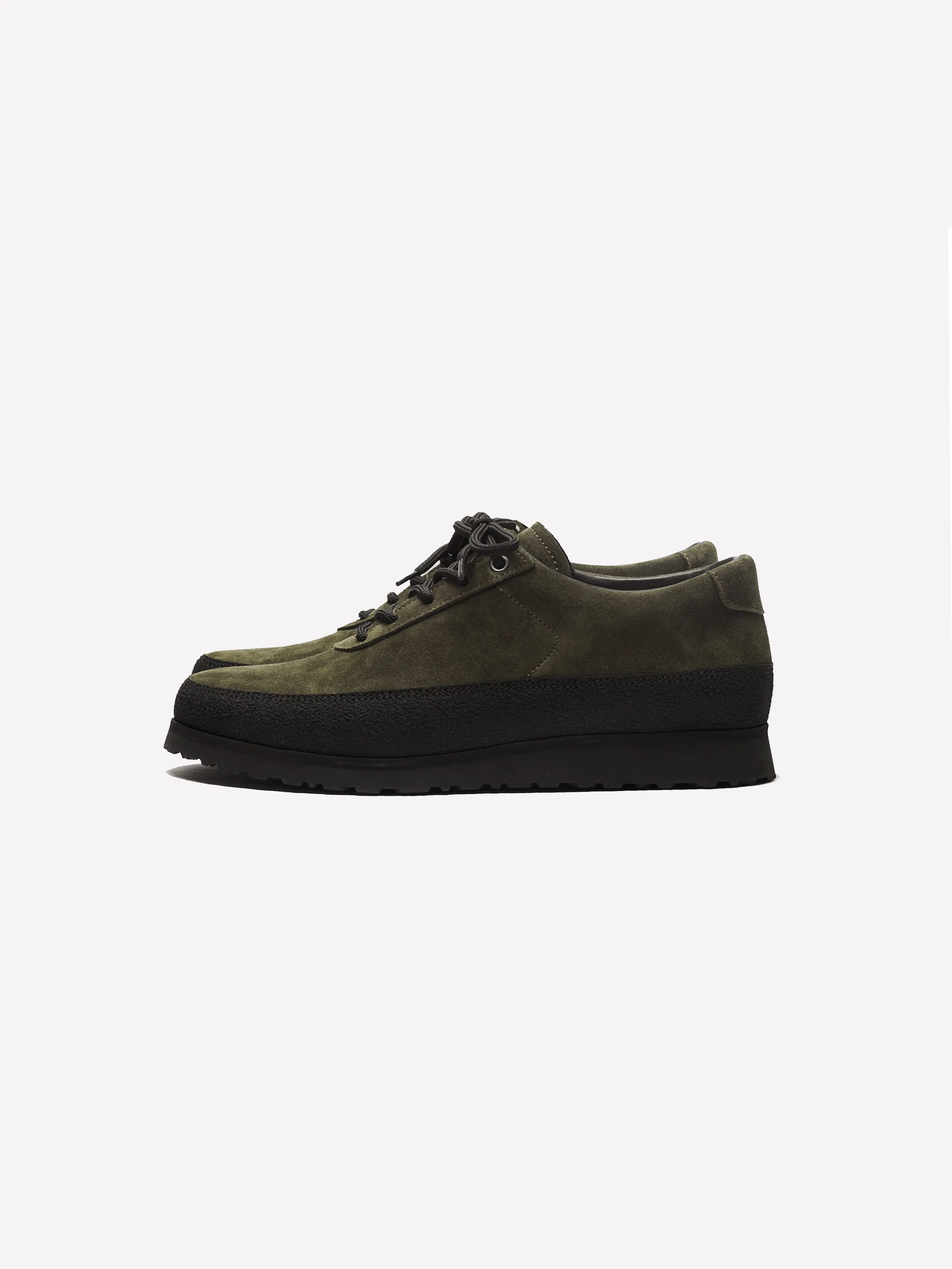 Explorer - Army Green Suede