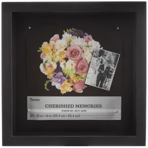 Extra Deep Black Shadow Box, 10in X 10in