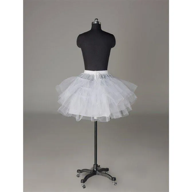 Fashion Short Wedding Dress Petticoat Accessories White LP012