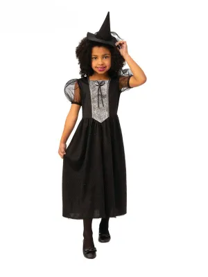 Girls Costume - Black Witch Costume