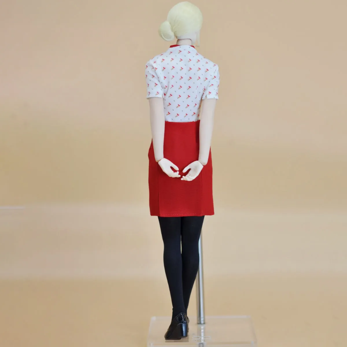 HiPlay CUKE TOYS, G Flight Attendant Outfit Set, Figure Doll Clothes