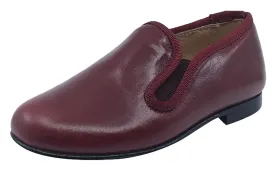 Hoo Shoes Smoking Loafer, Burgundy