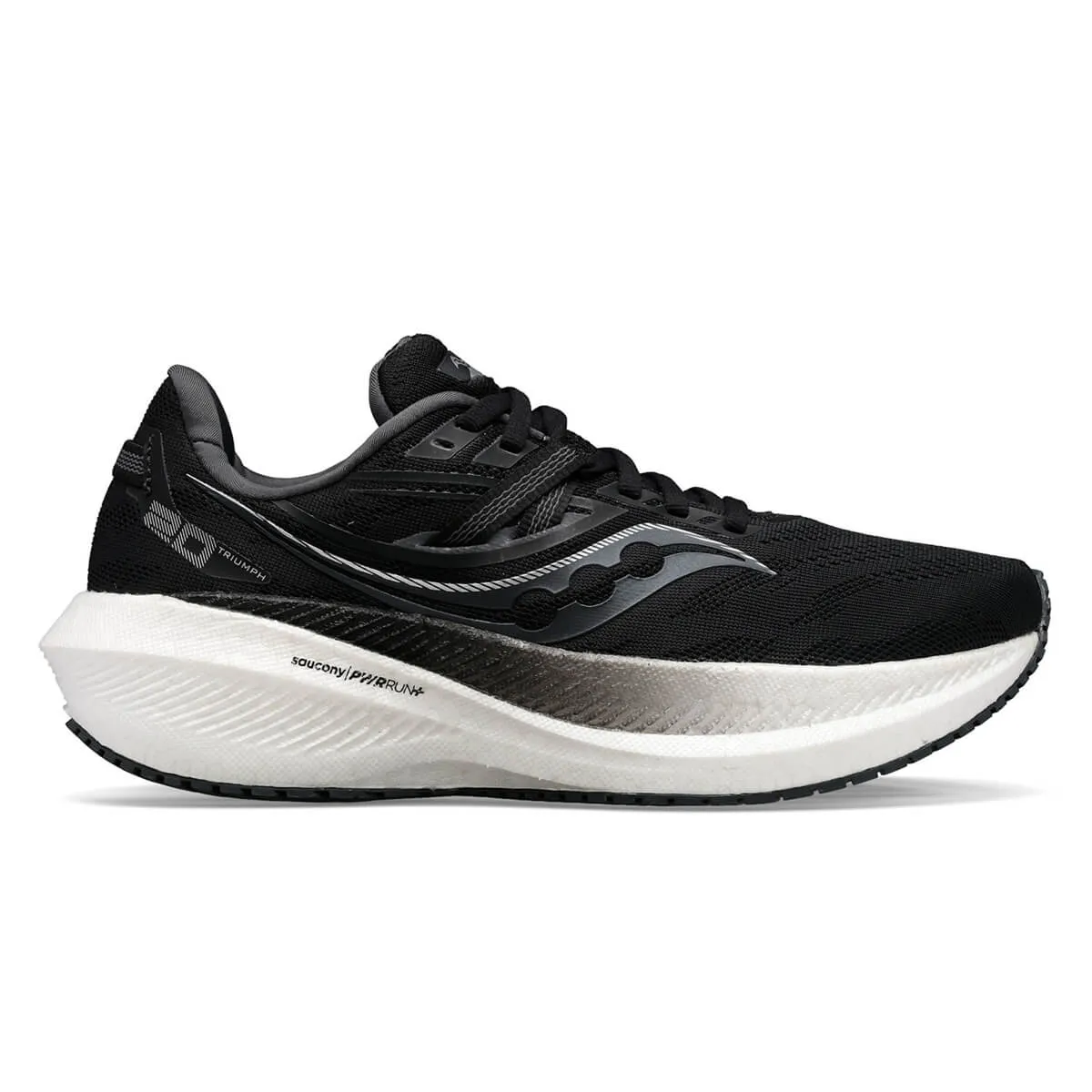 Saucony Triumph 20 Womens | Black/white