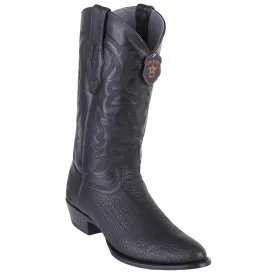 Sharkskin Round Toe Cowboy Boots