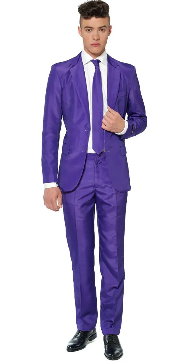 Suitmeister Bright Purple Mens Novelty Suit